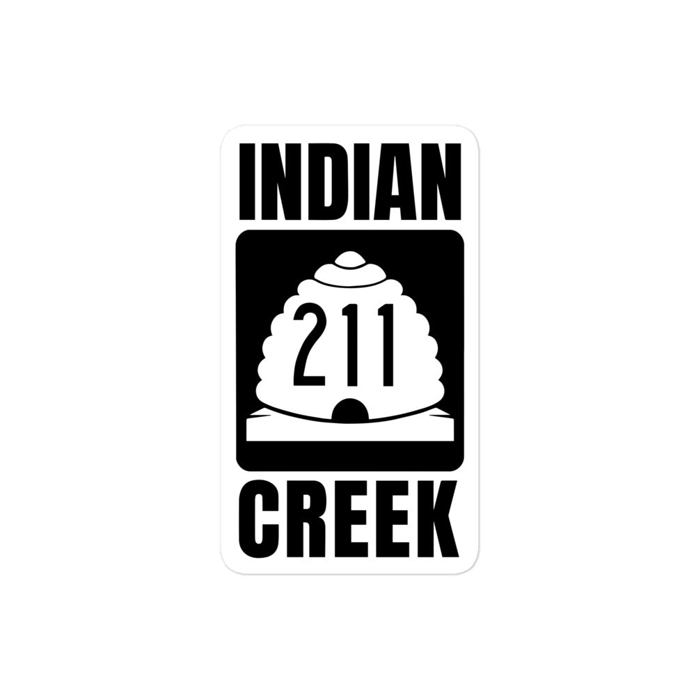 Indian Creek Sticker