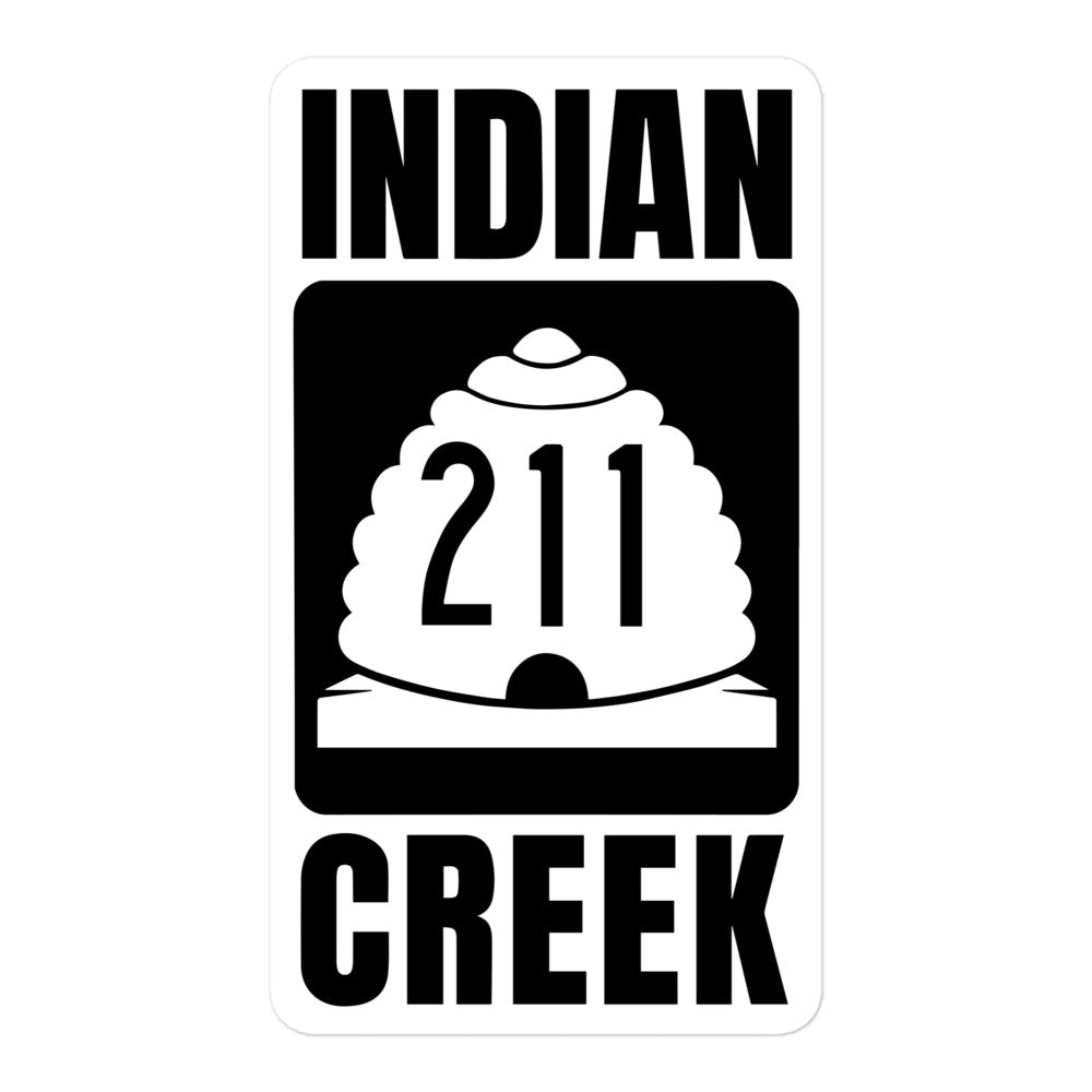 Indian Creek Sticker